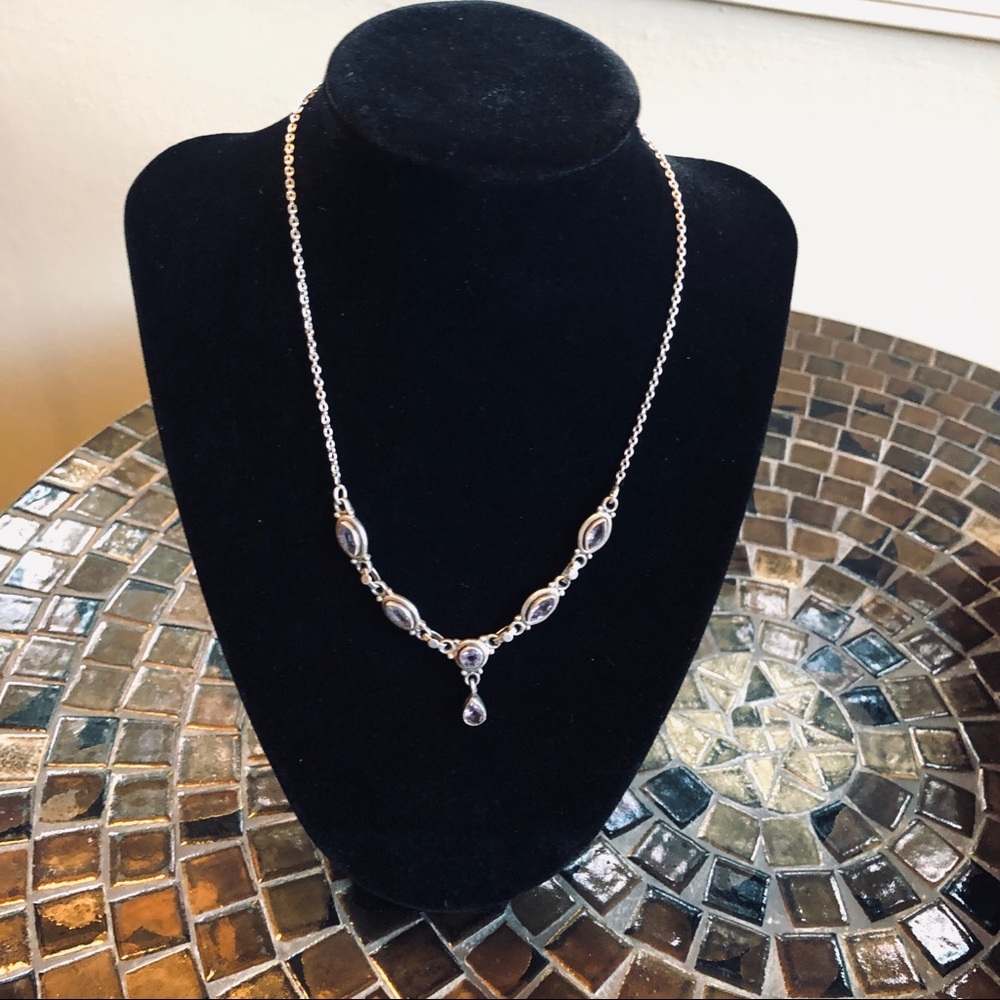 silver necklace